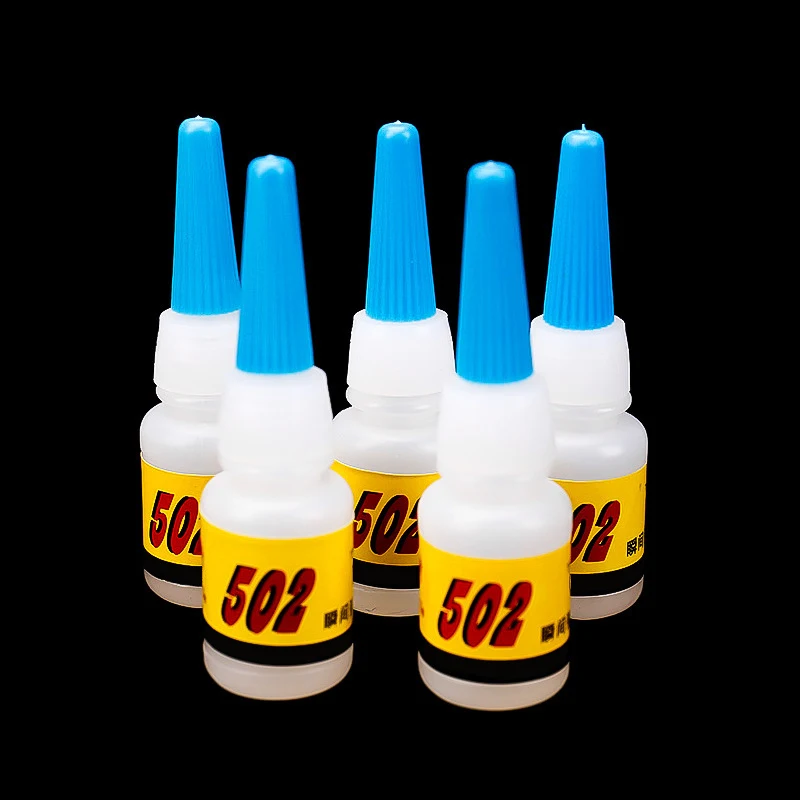 502 cola forte artesanal diy plástico metal sapato reparação universal forte transparente 3 segundos de secagem rápida cola