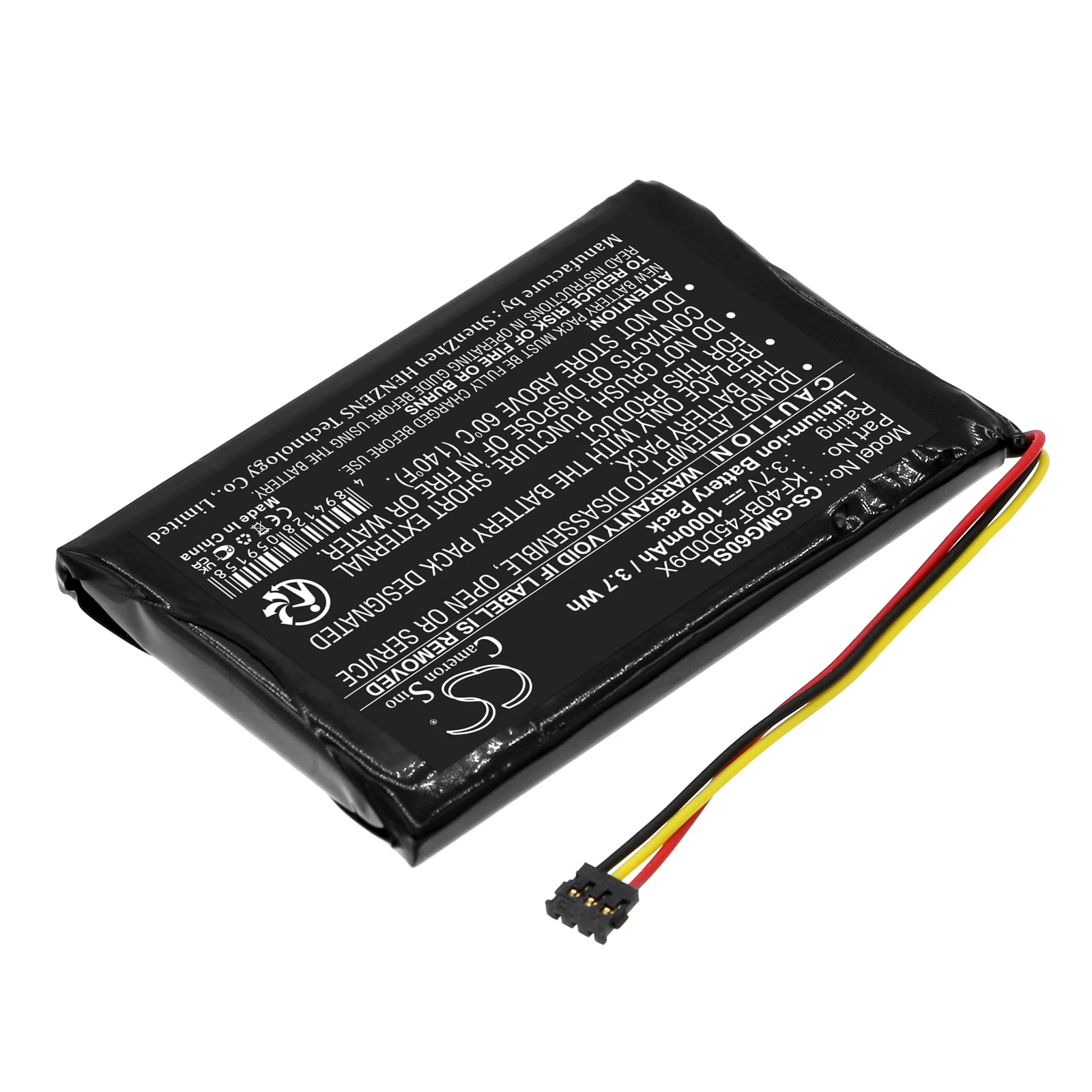 Li-ion GPS, Navigator Battery for Garmin,3.7v,1000mAh,Approach G6,KF40BF45D0D9X