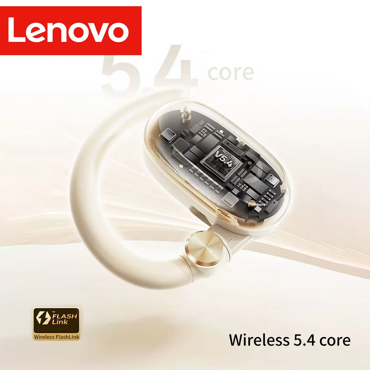 Lenovo EA366 Earhook Headphones Bone Conduction Wireless Bluetooth HD Stereo Music Game Noise Reduction Earphones Sport Earbuds view 5