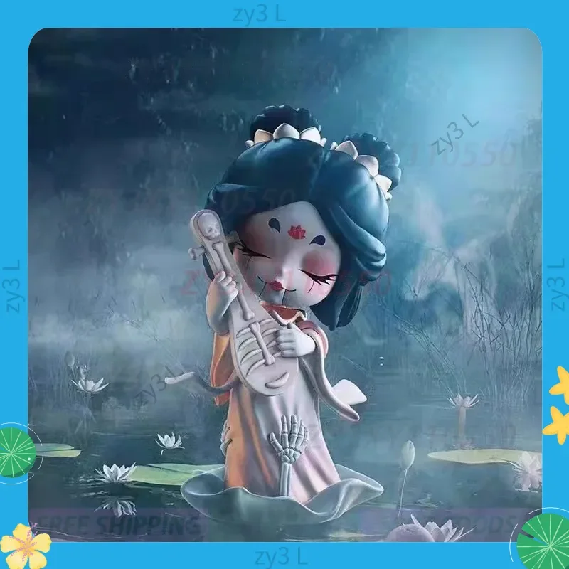 حقيقية كيرا X الجيل الثاني قفل شيطان رقيقة صندوق أعمى الظلام الرعب سلسلة يدوية الصنع الحلي للأطفال تحصيل لعبة هدية #5