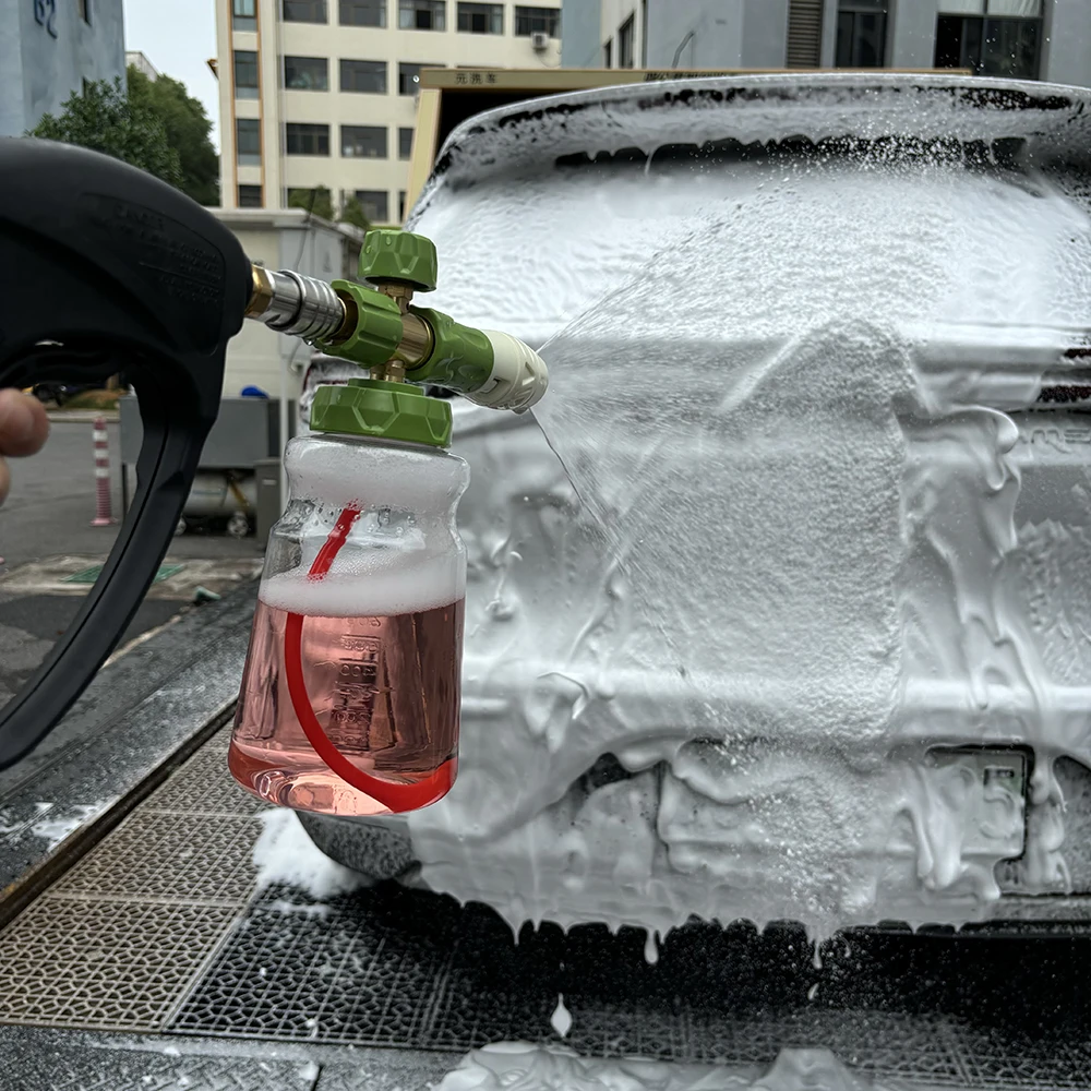 Neue Schaumkanonen-Öffnungsdüsen-Spitzen und Schaumbereiter-Netzfilter 0,9 mm bis 1,4 mm Schaumgenerator zum Waschen von Automobilen – Detail 10