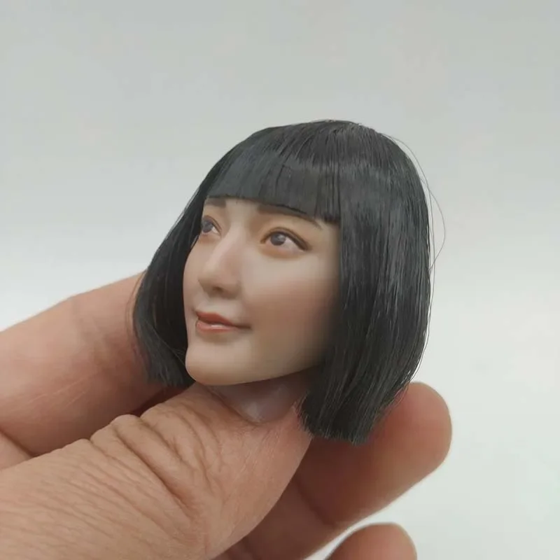 

1/6 Scale SDH031C Asian Suntan Girl Head Scult Model for 12in TBL PH Action Figure Toys