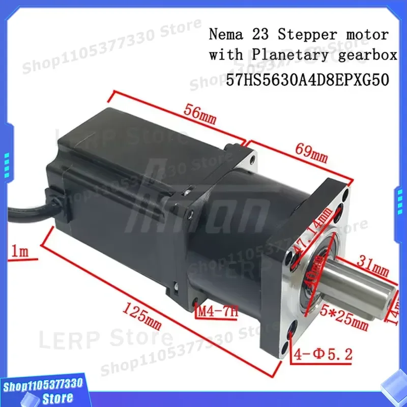 High Precision Stepper Servo Motor with Worm Gear Reducer for Industrial Automation OEM Customized Speed Control Unit Custom