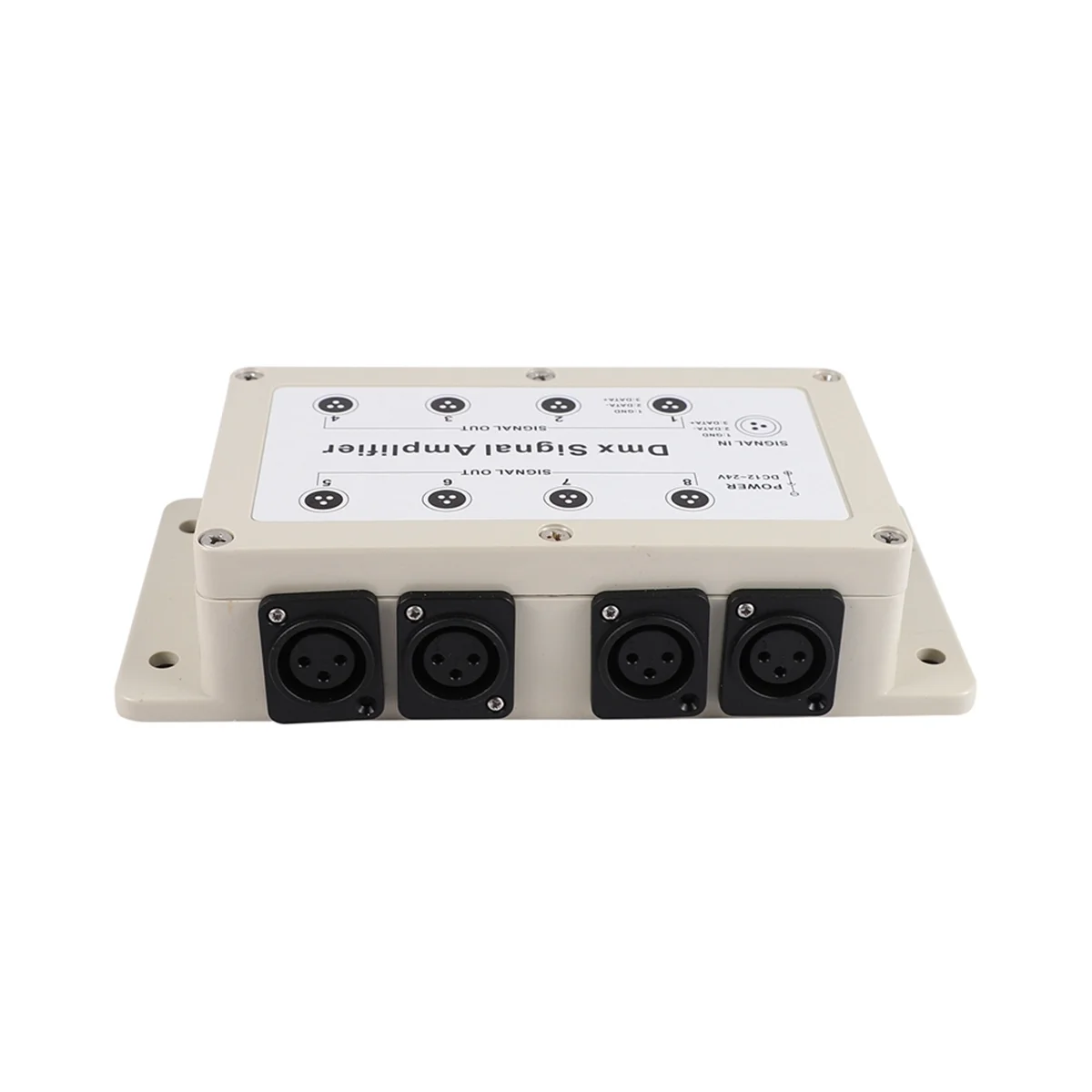 Dc 12-24V 8 Channel Output Dmx Dmx512 LED Controller Signal Amplifier Splitter Distributor for Home Equipments