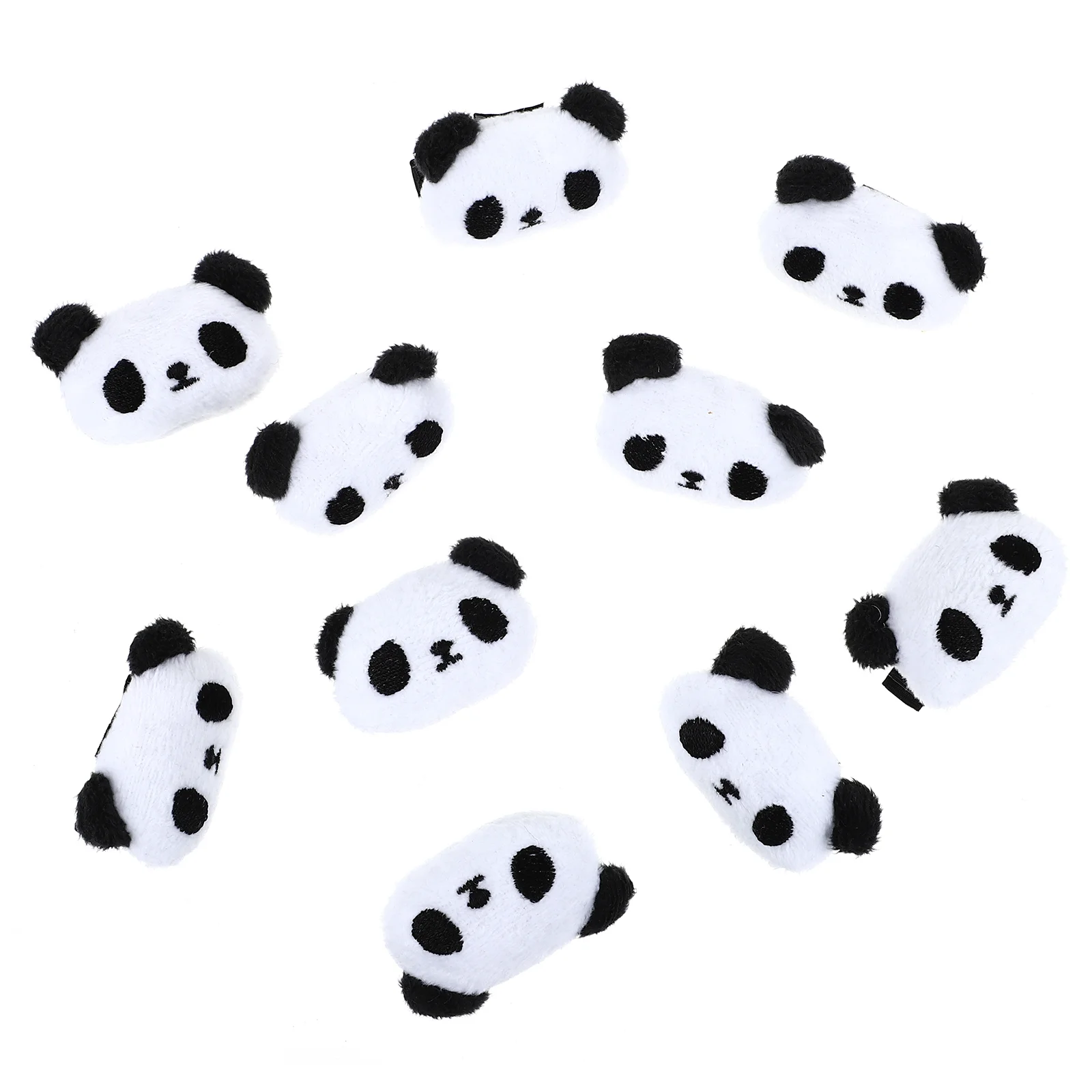 Toys Panda Hairpin Bobby Pins Adorable Clips Accessories White Girls Lovely Barrette Baby