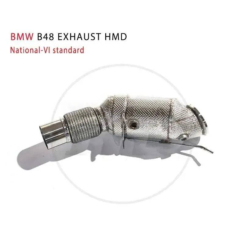 HMD Stainless Steel Exhaust System High Flow Performance Downpipe for BMW 525i 530i B48 B58 G30 2.0T Car Accessories