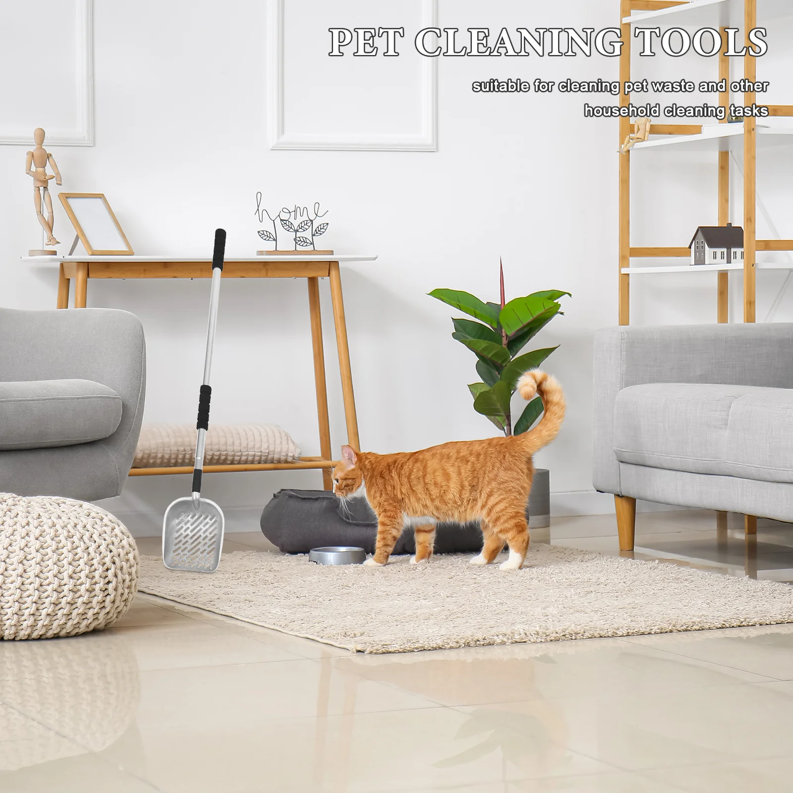 

Long Handle Cat Litter Scooper Portable Pet Litter Filter Scoop Cat Pooper Scooper Sifter Tool Pooper Scoopers