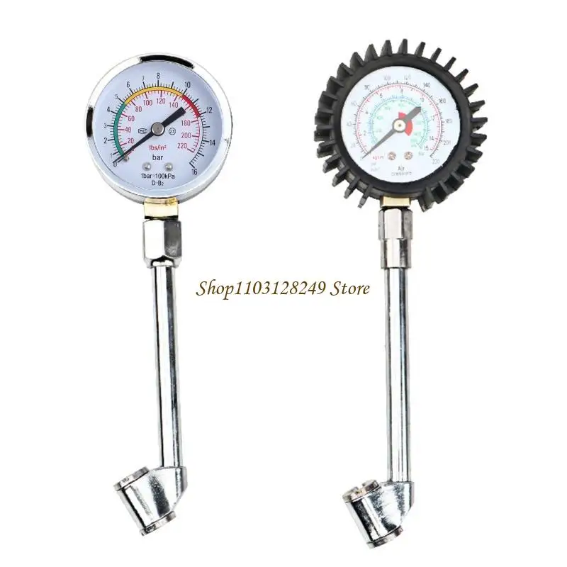 Tire Pressure Gauge Car Truck Motorcycle Bike Manometer Barometers Tyre Pressure Meter Vehicle Tester Monitoring System