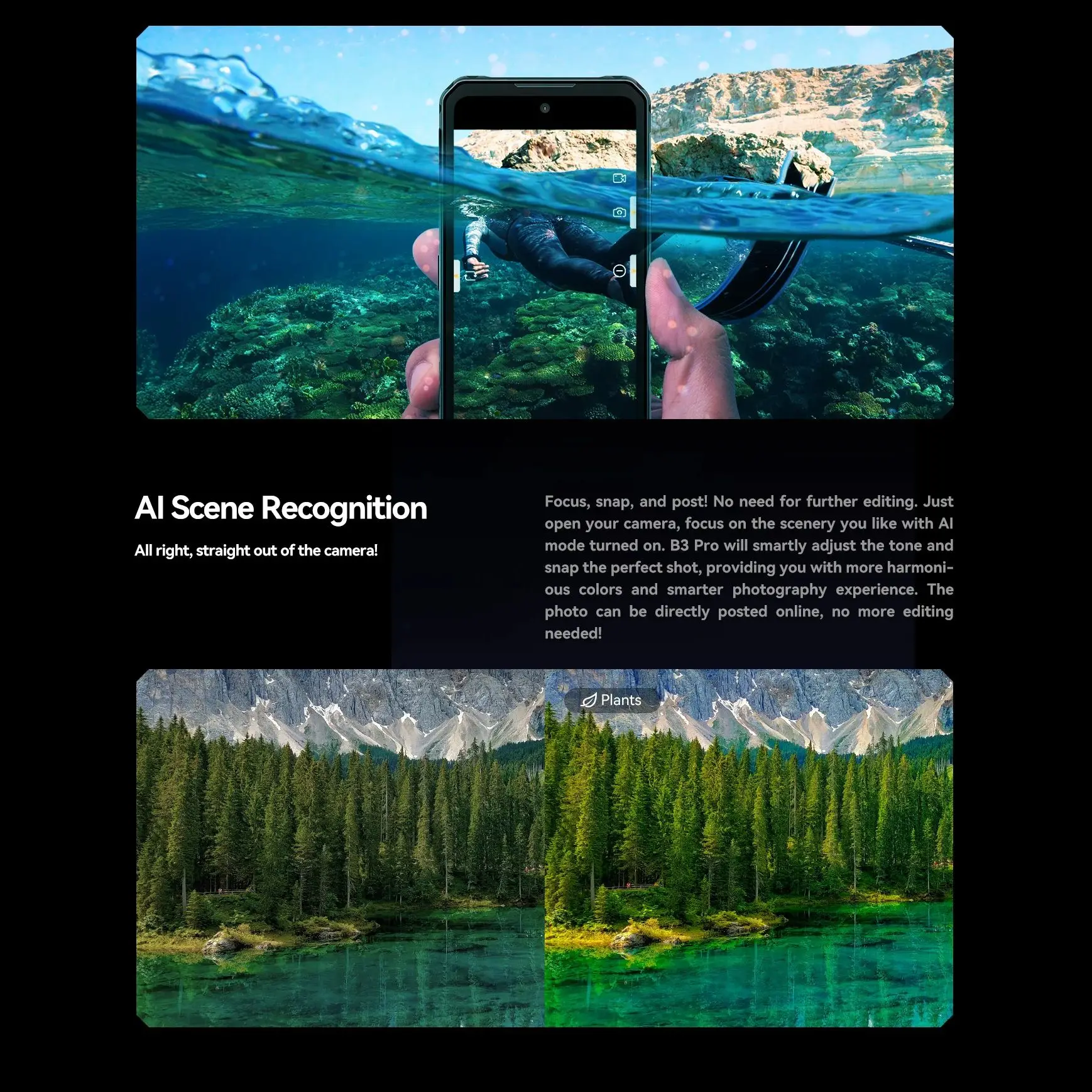 IIIF150 B3 Pro 6.6" Screen 5G Rugged Phone Android 14 Smartphone Dual Display 32GB 512GB 100MP Camera 10800mAh Ultra-Thin Phone