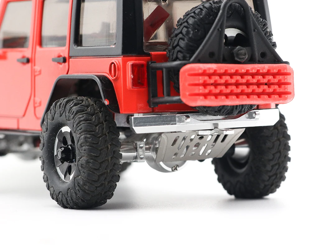 Orlando Hunter Model A01A03 Defender Five-Door Wrangler Rc Climbing Car Front And Rear Chassis Guards Plate Protection Board