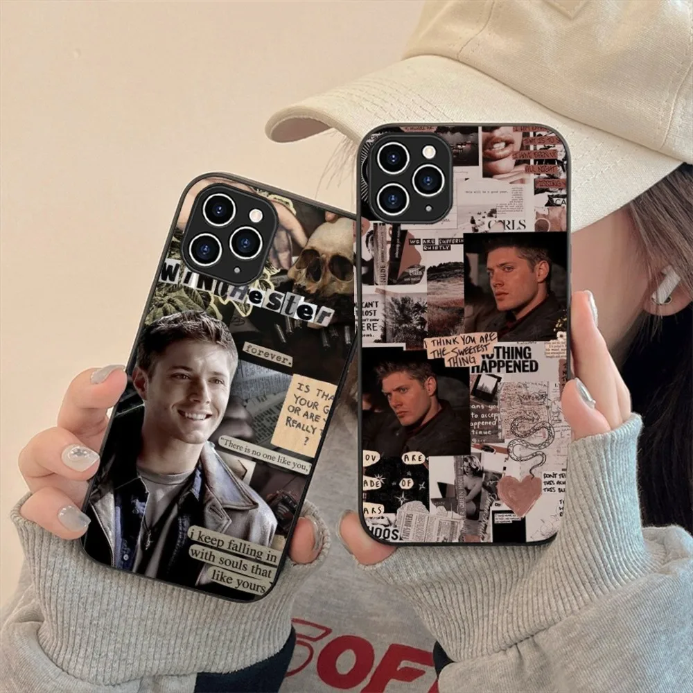 Supernatural Jensen Ackles Phone Case For Iphone 15 11 13 14 Pro Max 7 8 Plus X Xr Xs Max Se2020 12mini Cover Case