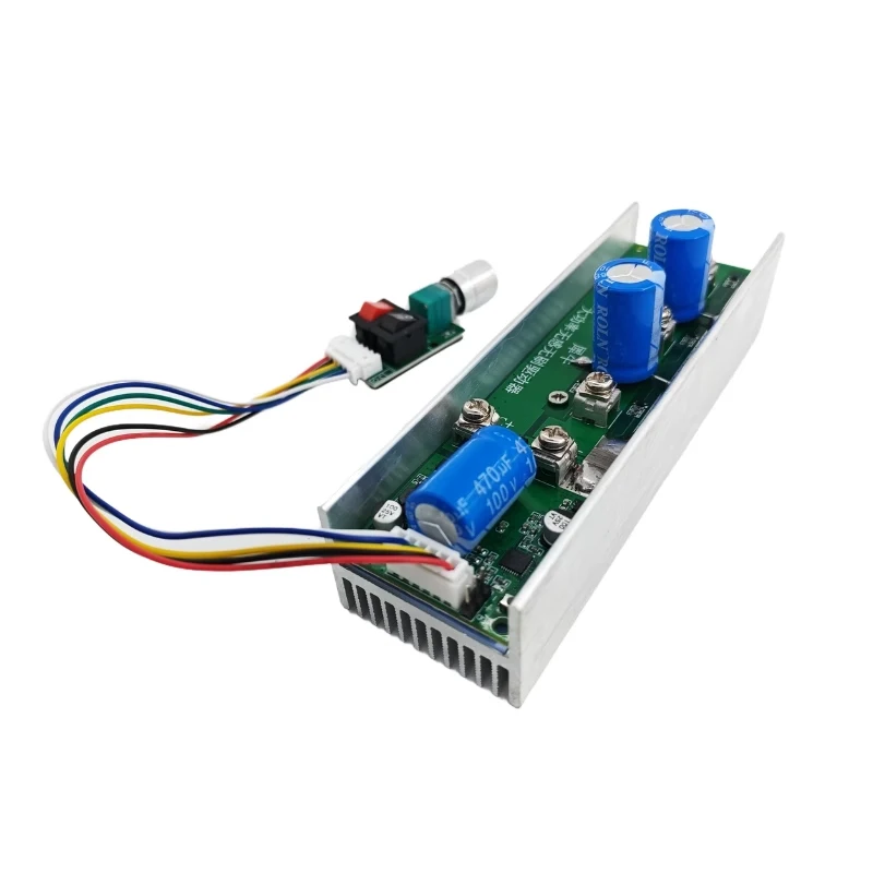 

1PCS DC24V-80V Max 2000W High-Power Sensorless Brushless Motor Driver No Hall with Speed Regulator for Drone/Underwater Thruster