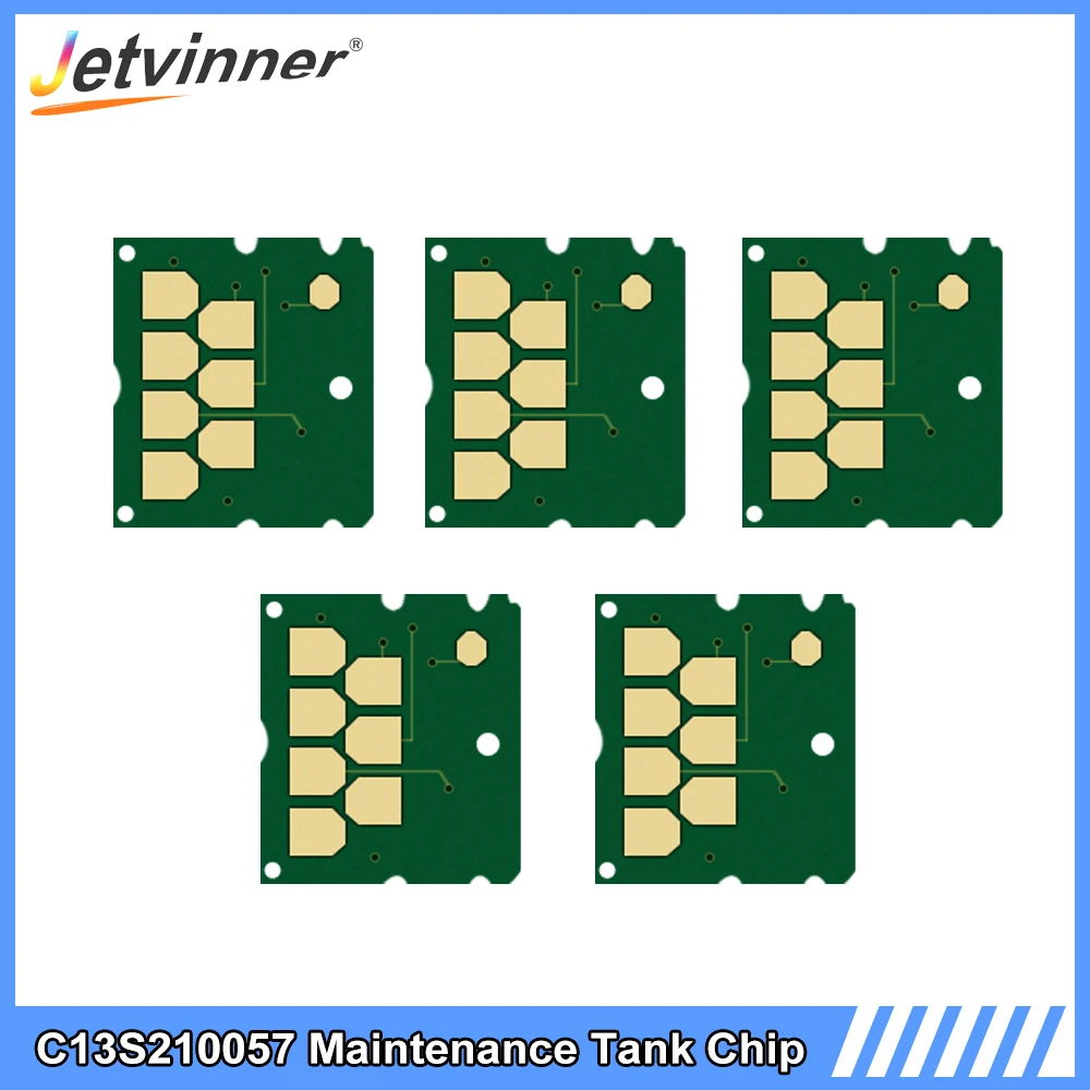 C13S210057 Maintenance Box Tank Chip For Epson SureColor T2100  T3100 T5100 F500 T2150  T2140 T3140 T3130 F531Inkjet Printer