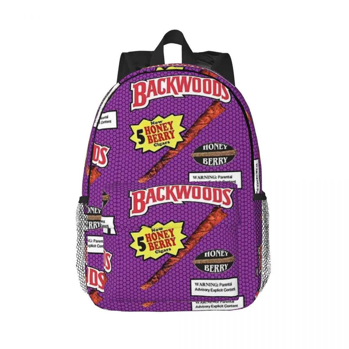 Backwoods Honey Berry Backpacks Boys Girls Bookbag Fashion Children School Bags Travel Rucksack Shoulder Bag Large Capacity