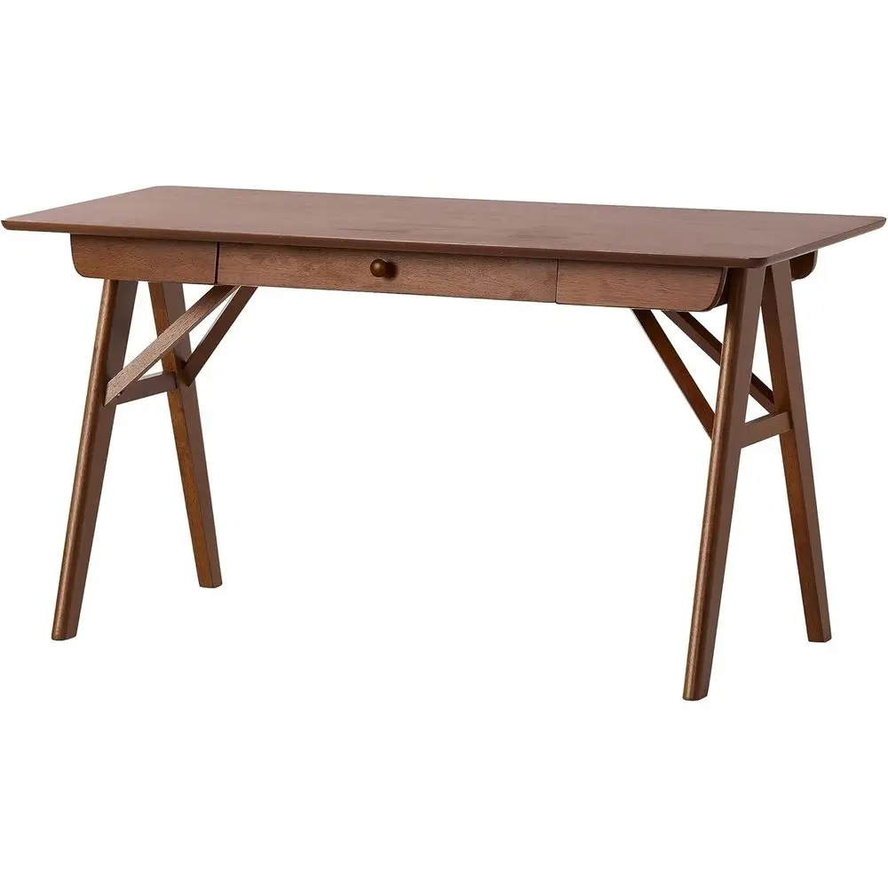 

-Century Wood Desk, Walnut