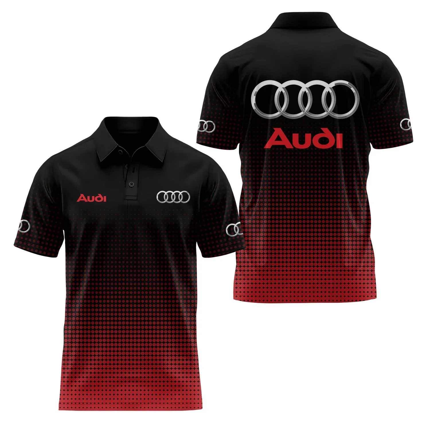 Kaos Polo Lengan Pendek Berkua - 3D Printing Warehouse ulasan dan harga
