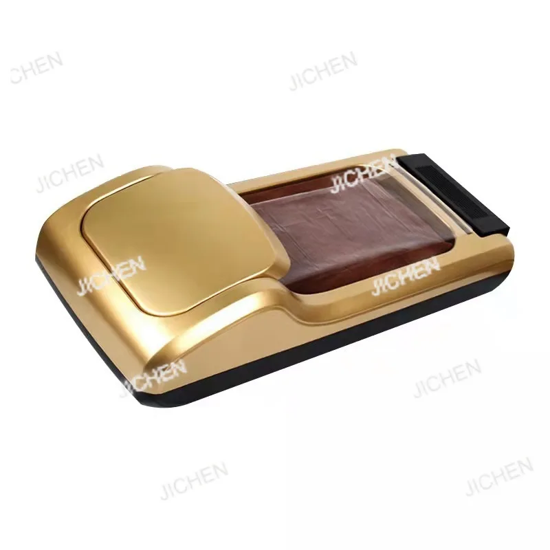 Máquina de película para zapatos JC, máquina desechable para cubrir zapatos para el hogar y la Oficina, polvo automático para escalones de pies