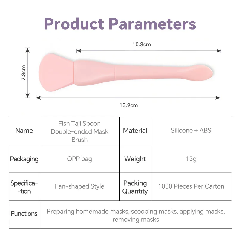 3 قطعة فرشاة قناع الوجه ذات الاستخدام المزدوج قابلة لإعادة الاستخدام لينة سيليكون تنظيف الوجه مكشطة لتقوم بها بنفسك فيلم الطين فرش خاصة أدوات العناية بالبشرة الجمال #6