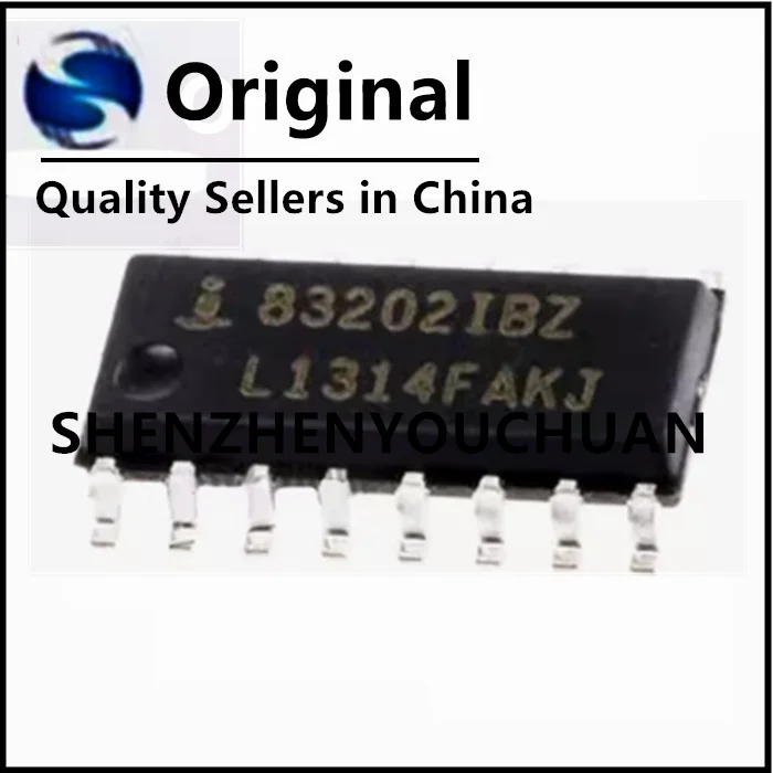 ISL83202IBZ 83202IBZ  Half Bridge 4 MOSFET 1A 9ns 9ns 8.5V~15V 1A SOIC-16 Gate Drive ICs ROHS IC Chipset New Original