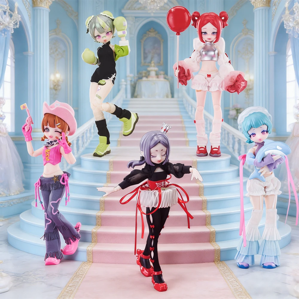 

Eve Lynna Dream Park Series 1/12 bjd Blind Box Collectible Trendy toys Movable Doll Garage Kit Anime Figure Girl Surprise Gift