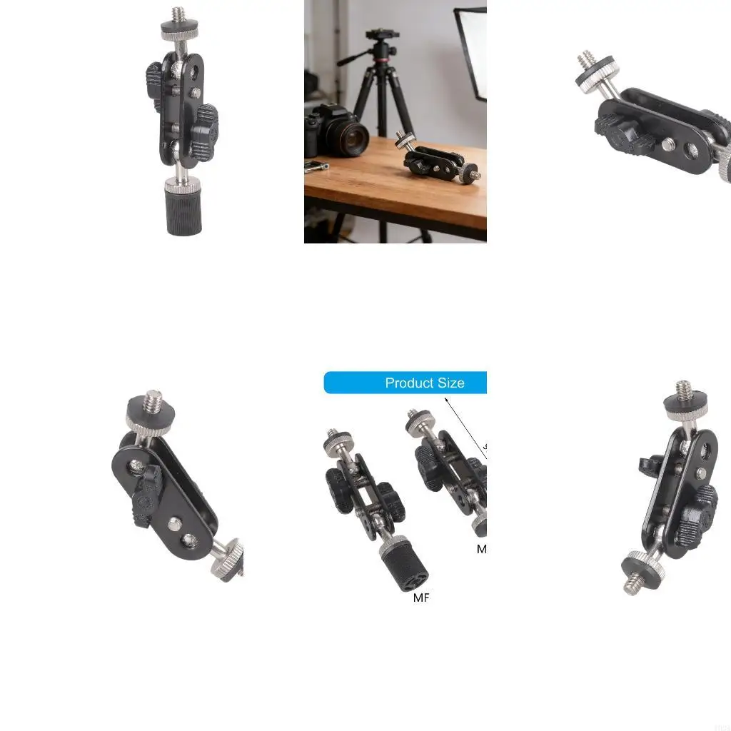 193A Lightweight 1/4 Male Female Screw Converter Holder For Professional Video Setups