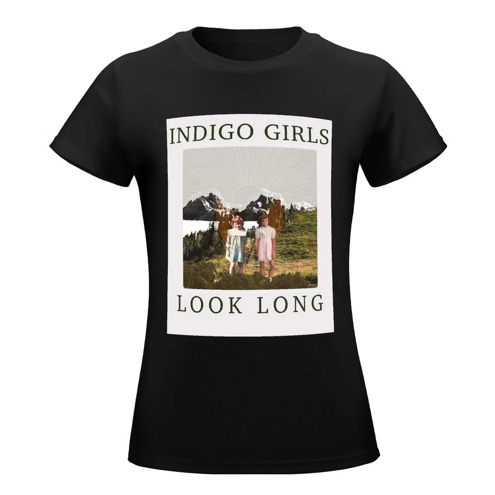 Menita Indigo Girls Look Long World Tour 2021 T-Shirt customs Blouse t-shirt dress for Women sexy