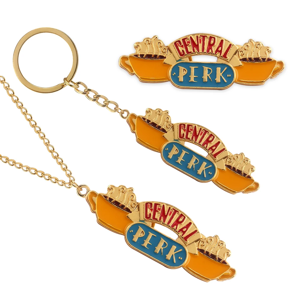 Friends TV Show Central Perk Keychain Pendant