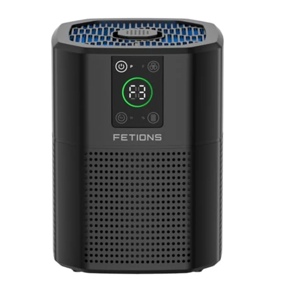 

Air Purifier for Home Bedroom Pets, FETIONS Air Cleaner with Ambient light Fragrance Sleep Mode, Compact with H13 HEPA Filter f