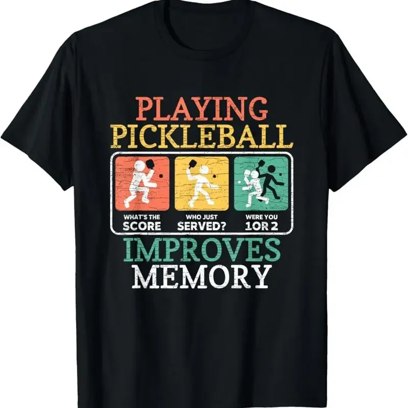 Playing Pickleball Improves Memory Pickleball T-Shirt