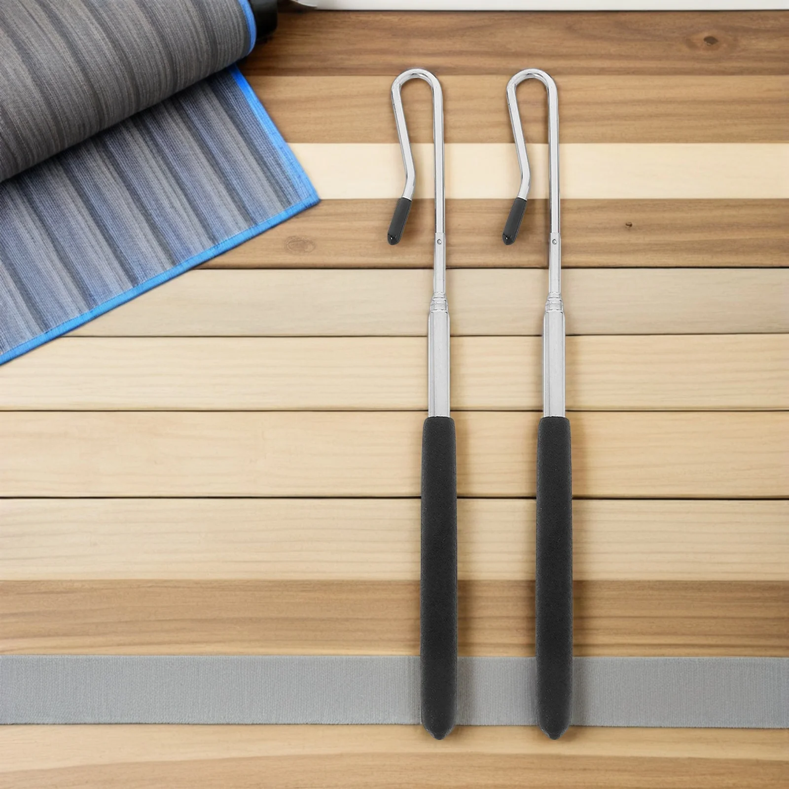 5 stuks handpop controlestaven verstelbare metalen stokken voor kleine grote armlichaamspoppetten