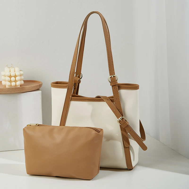 2-teiliges Set im neuen Stil, modische, vielseitige, minimalistische Damen-Hand- und Umhängetasche