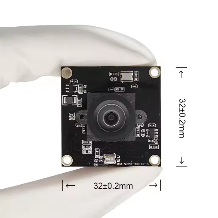 4K IMX415 Sensor USB2.0 UVC 8MP CMOS Camera Module Wide Lens Angle M12 Support OEM