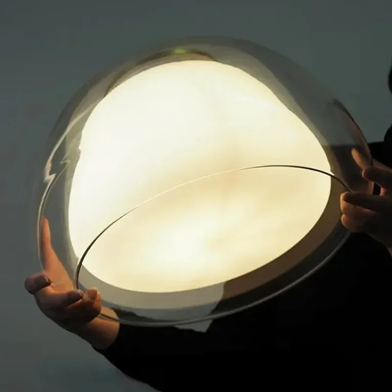 Dänischer Designer Jelly Amber Kronleuchter für Wohnzimmer, Restaurant, Schlafzimmer, Nachttisch - Luxuriöse Glas-Beleuchtung für die Heimdekoration