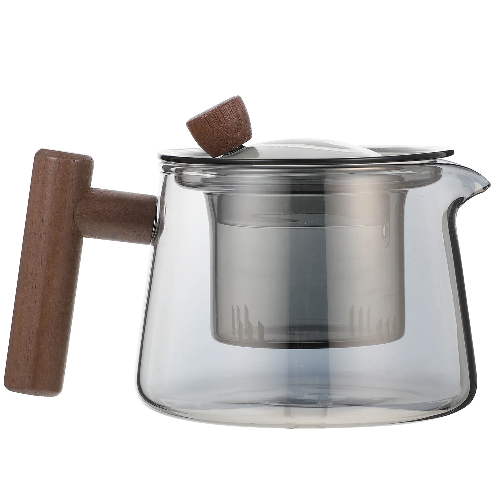 

Premium Glass Teapot 500Ml Transparent Small Pot For Home Office Stovetop Kung Fu Teaware Clear Kettle Glass Set Household