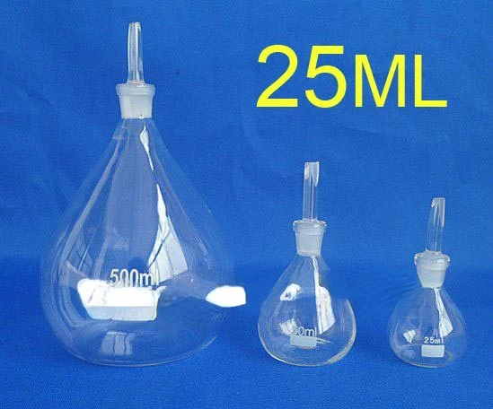 

25ML Lab pycnometer specific gravity bottle density bottle picknometer picnometer