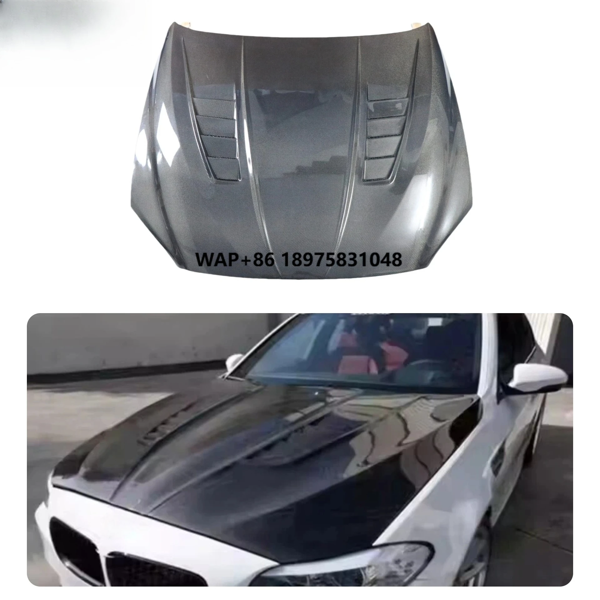

F06 F12 F13 M6 Carbon Fiber Engine Bonnet Engine Hood for 6 Series F06 F12 F13 M6