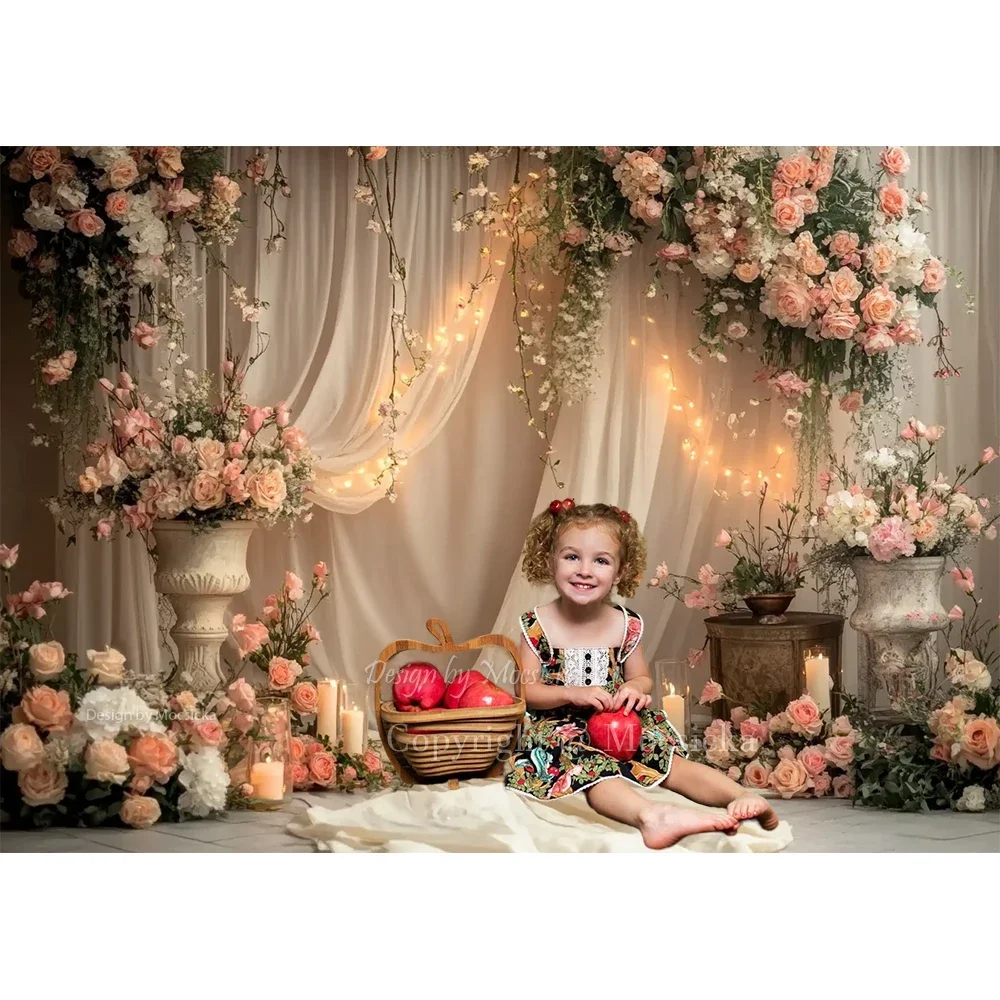Mocsicka الزفاف ليلة التصوير خلفية زهرة بريق الستار خلفية فتاة عيد ميلاد الأمومة الفن استوديو الصور فوتوكول