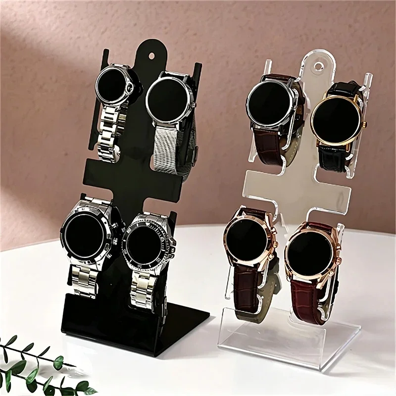Transparent Multi-Layer Display Rack Thick Plastic Stable Jewelry Watch Earring Storage Holder for Home Desktop And Retail Store
