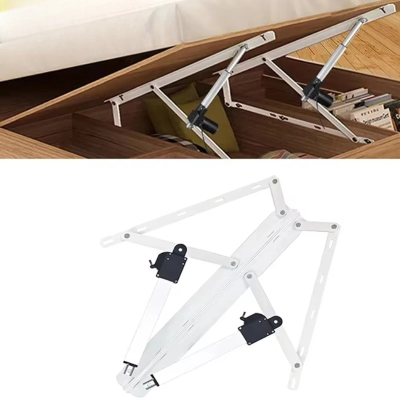 Furniture hardware accessories, air spring, pillar hinge, electric bed lifting mechanism