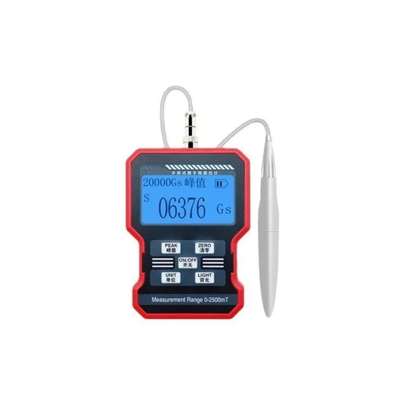 Gaussian Meter, Magnetic Field Tester, Handheld Digital Tesla Meter