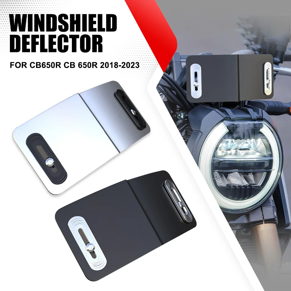 

Windshield Windscreen For HONDA CB650R CB 650R 2018 2019 2020 2021 2022 2023 Motorcycle Visor Front Wind Shield Screen Deflector