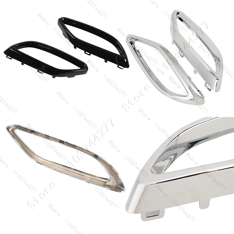 Für 2019–2025 C118 Mercedes Benz CLA180 CLA200 CLA220 CLA250 CLA180d Auspuffspitzenabdeckung Zierleisten 1184920100 1184920200 – Detail 5
