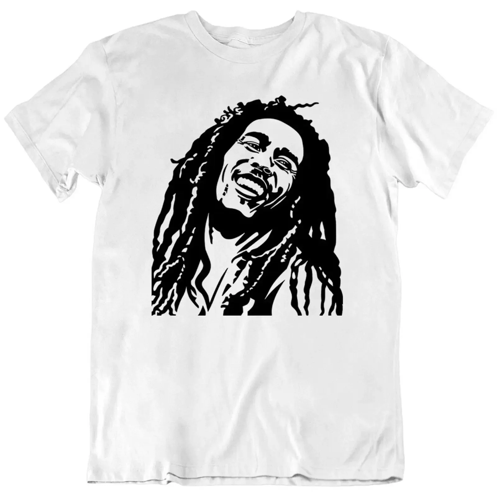Lion Bob Face Vector Retro Legend Music musical Reggae Fans T Shirt New vintage Washed homme streetwear Comfortable Versatile