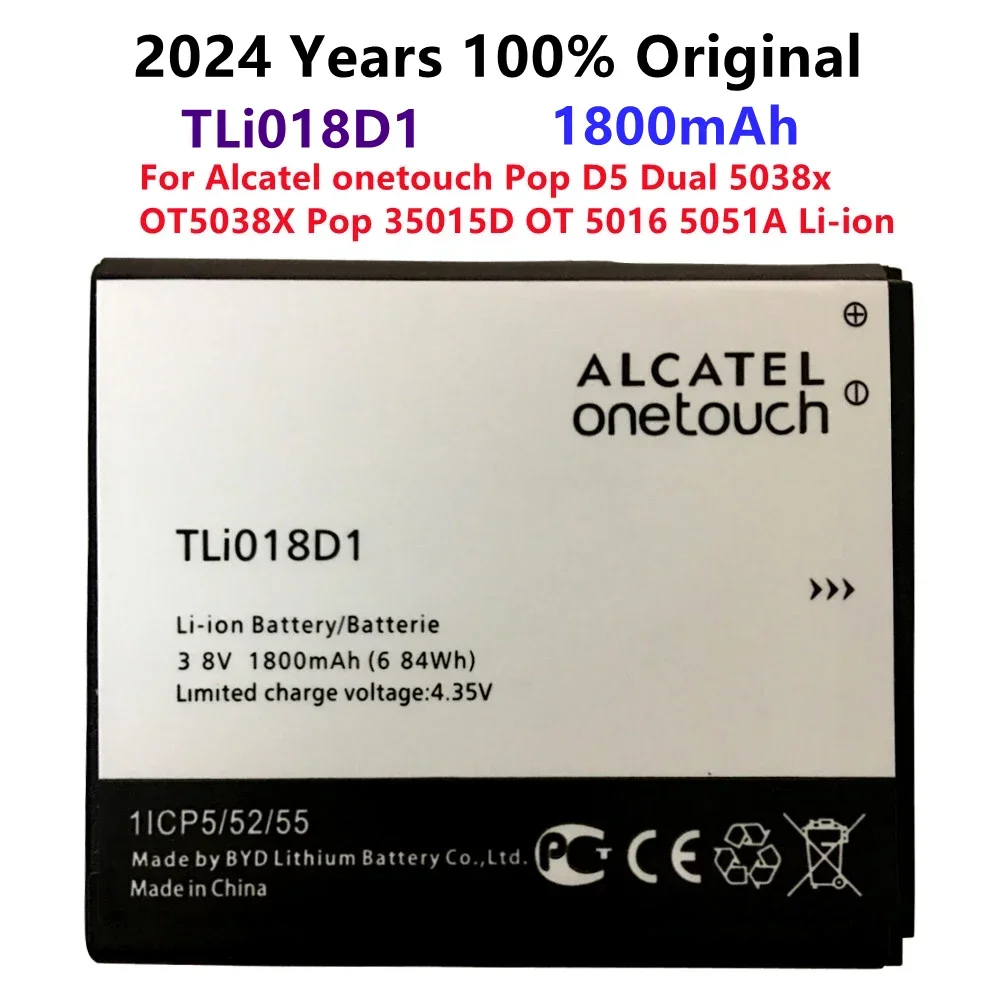 

New Origin TLi018D1 Battery For Alcatel Onetouch Pop D5 Dual 5038x OT5038X Pop 3 5015D OT 5016 5051A Li-ion Accumulator