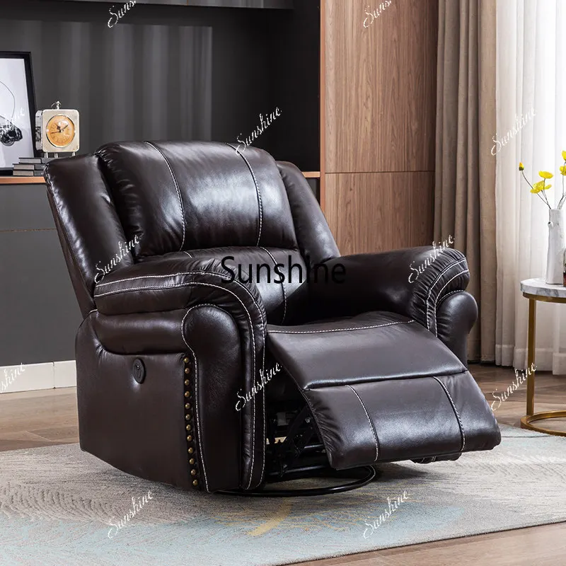 American leather sofa chair lazy cinema recliner living room combination