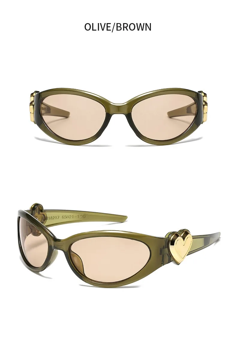Retro Oval Cat-Eye Sunglasses — product detail 9