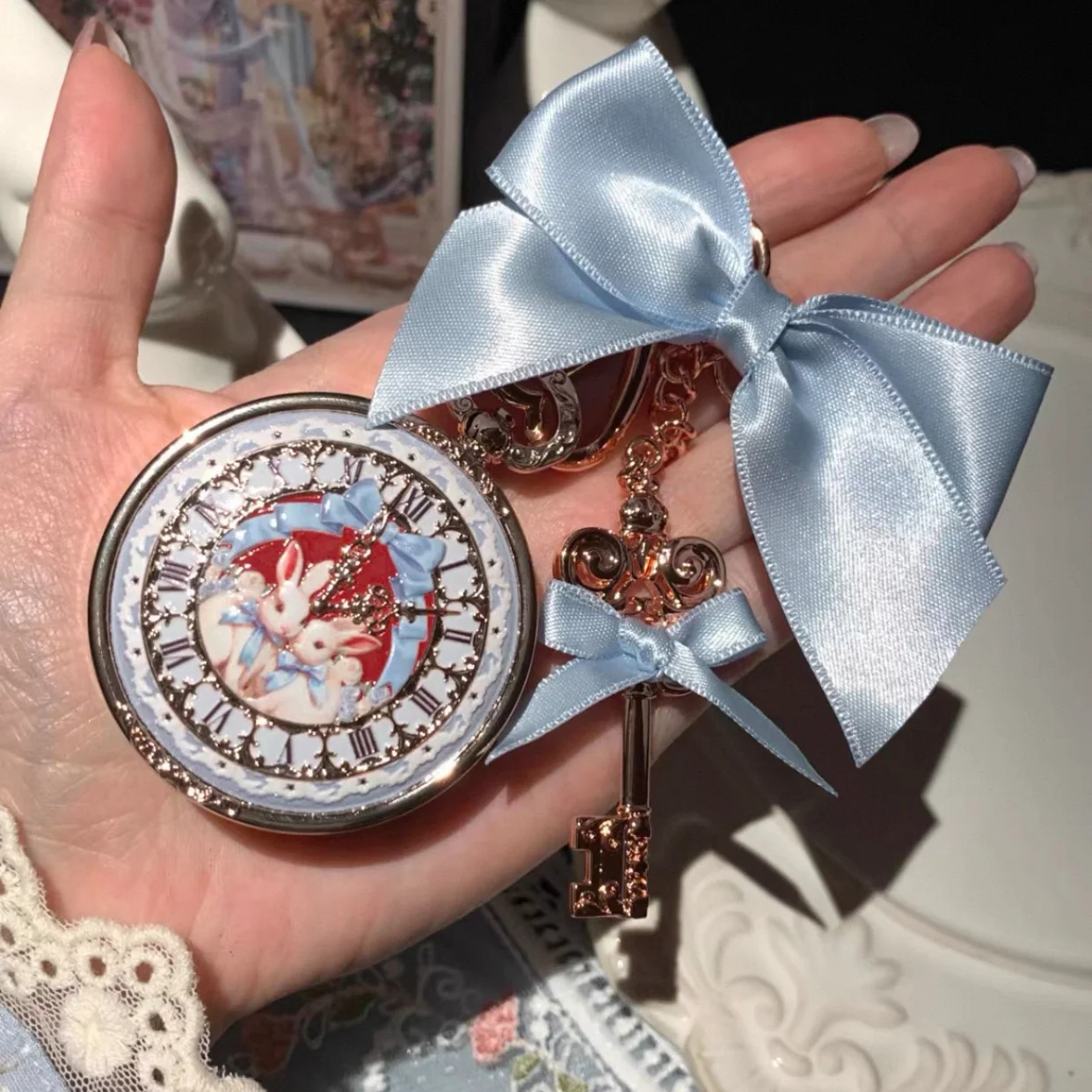 플라워 노우즈 2026 버니 가든 귀여운 토끼 립밤 보습 자연 광택 건조하고 갈라진 입술 복구