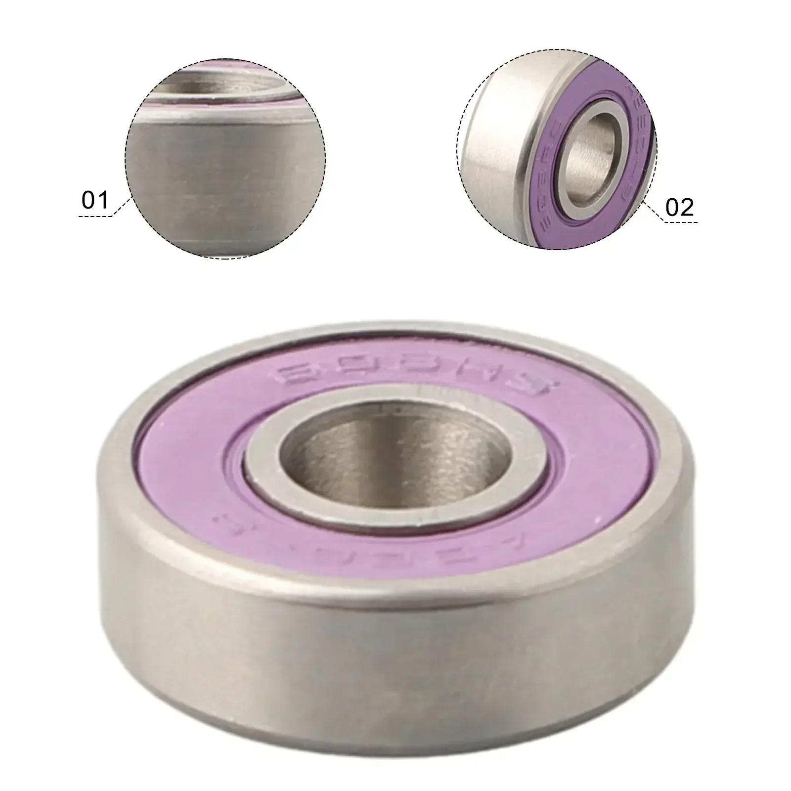 ABEC-7/ABEC-9 608 Skateboard Roller Steel Sealed Ball Bearings 8x22x7mm Skateboard Bearings Scooter Accessories