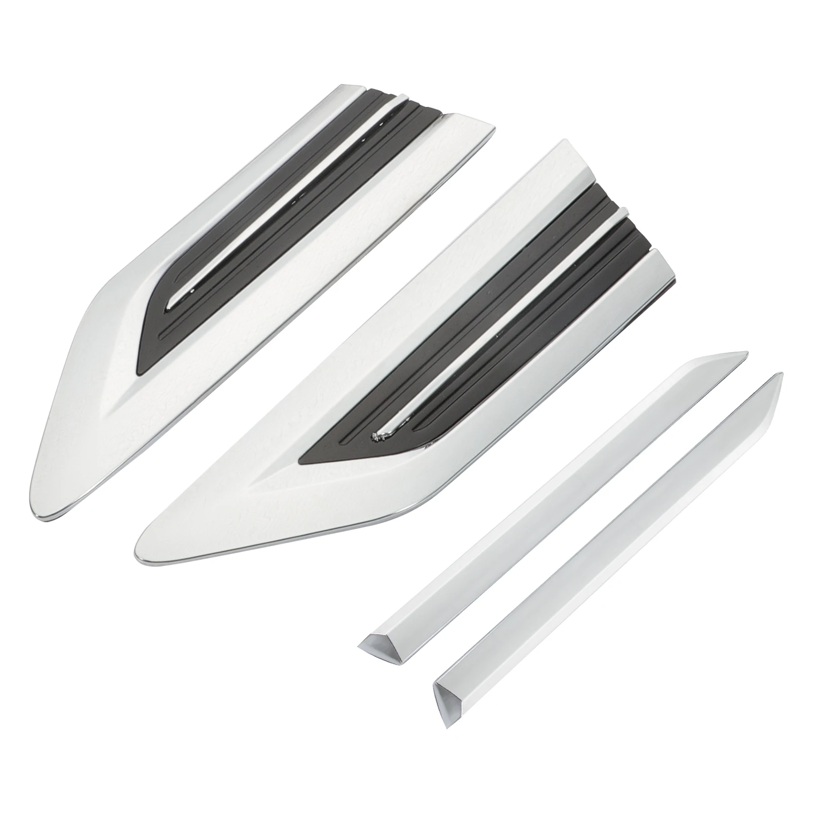 

ABS боковое крыло, крыло, декоративная накладка на вентиляционное отверстие для VW Tiguan второго поколения 2016 2017, тип B