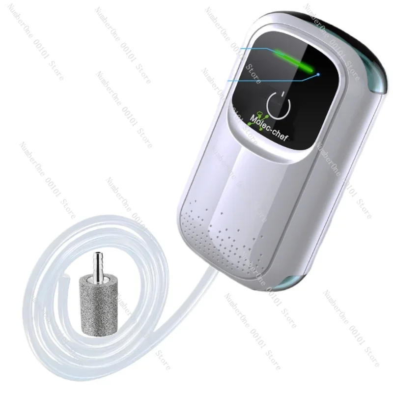 

Micron Foam Machine Generator Fast Foaming Lecithin Charging Foaming Machine Molecular Gourmet Cooking